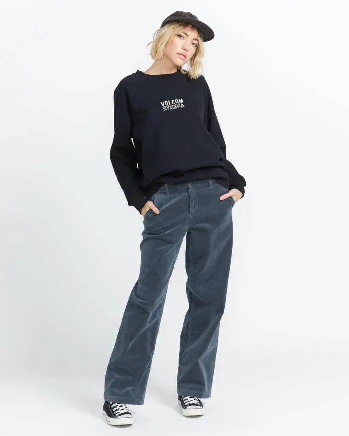 1991 Stoned Low Rise Jeans 8211 Vintage Navy Womens Volcom Bottoms