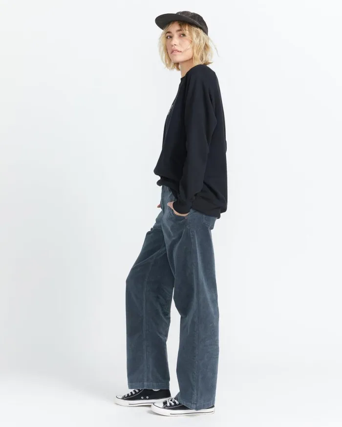 1991 Stoned Low Rise Jeans 8211 Vintage Navy Womens Volcom Bottoms