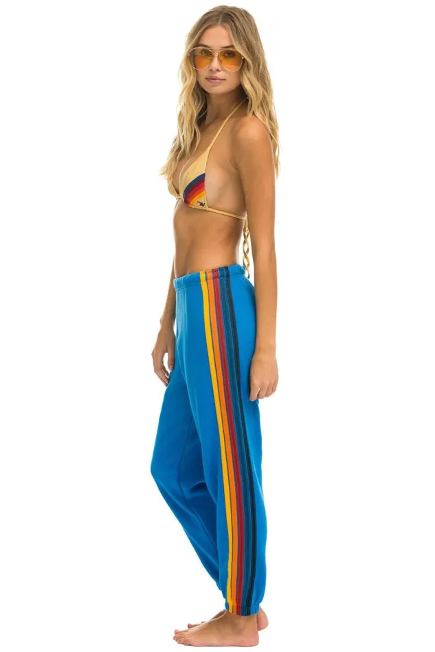 5 Stripe Sweatpants 8211 Ocean Women Aviator Nation Sweatpants