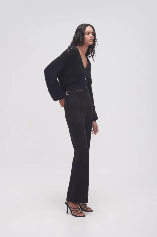 Aje Matching Sets Elements Flared Pant Black 8211 Women Aje Matching Sets Elements Flared Pant Black 8211 Women