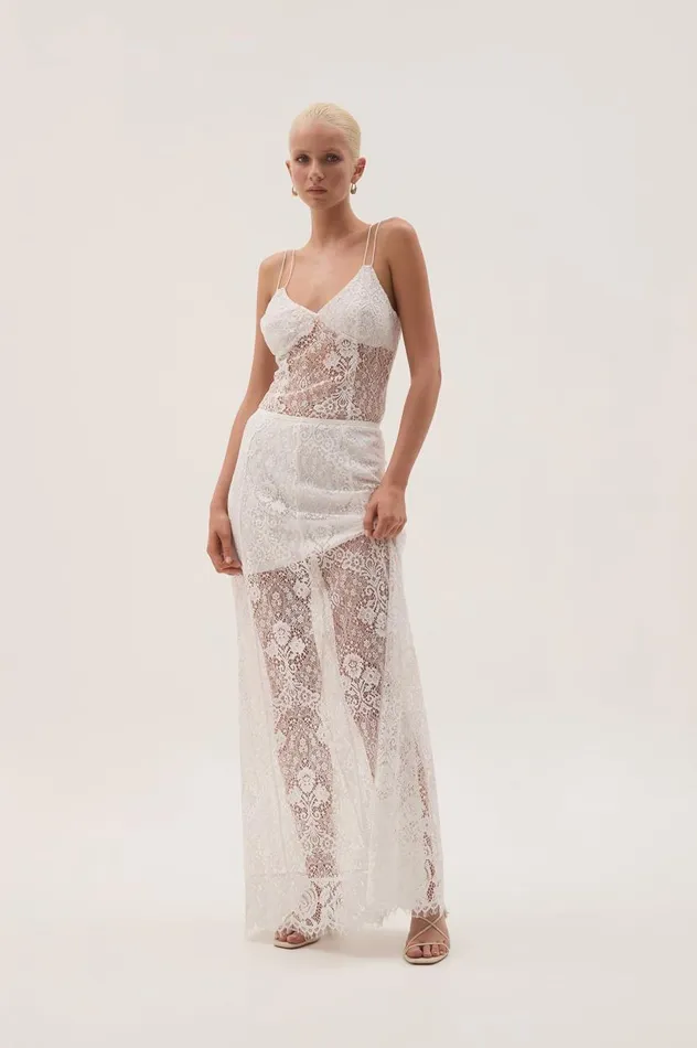 Aje Matching Sets Pera Double Strap Cami White 8211 Women Aje Matching Sets Pera Double Strap Cami White 8211 Women