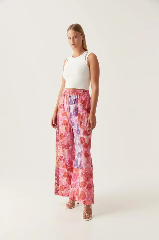Aje Matching Sets Vision Relaxed Pant Kaleidoscopic Rose 8211 Women Aje Matching Sets Vision Relaxed Pant Kaleidoscopic Rose 8211 Women