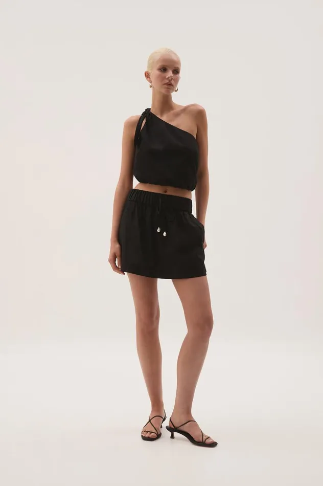 Aje Skirts Airlie Mini Skirt Black 8211 Women