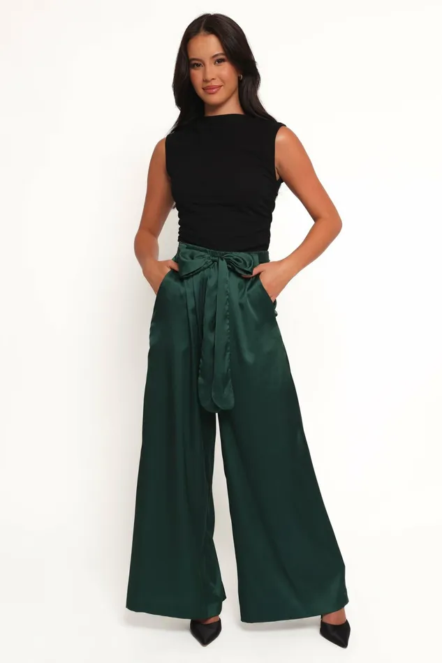 Alie Pant Emerald Pants Petal and Pup Women