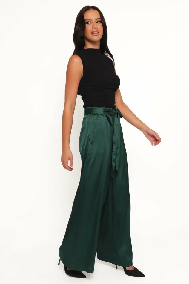 Alie Pant Emerald Pants Petal and Pup Women
