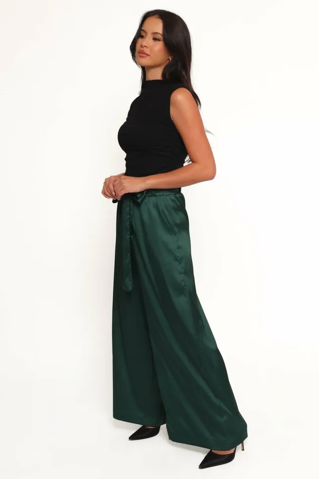 Alie Pant Emerald Pants Petal and Pup Women