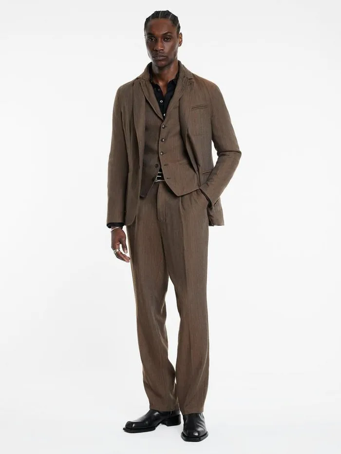 ALLEN JACKET Chamois Men John Varvatos Coats And Jackets