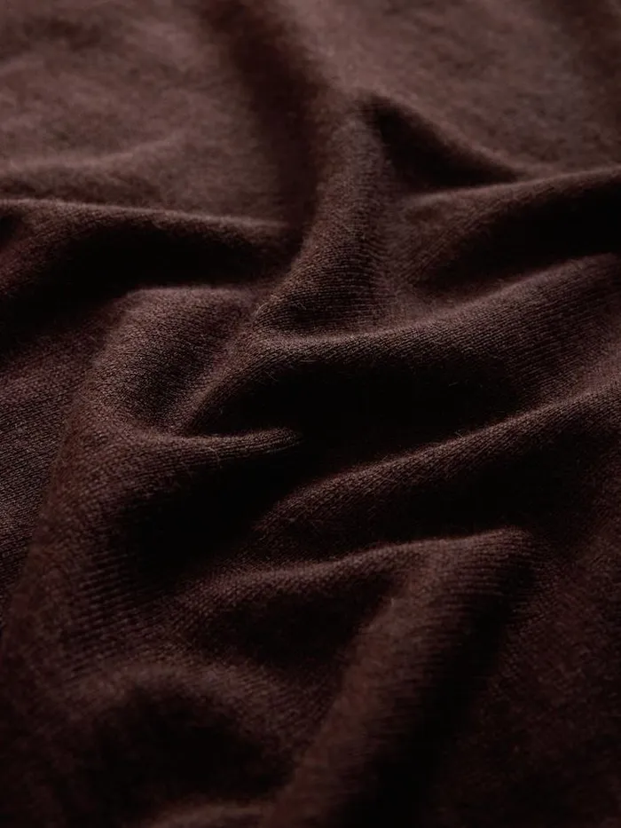 ALONTE MOCK NECK Chocolate Men John Varvatos Sweaters