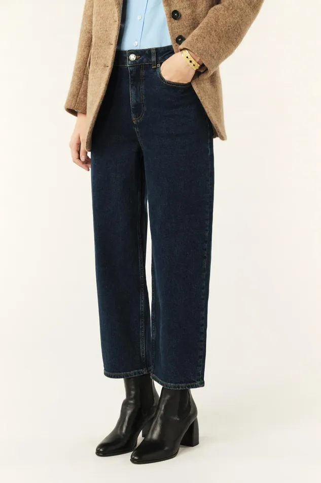 AnkleLength Jeans Dona Dona Blue Women Baandsh Pants and Jeans