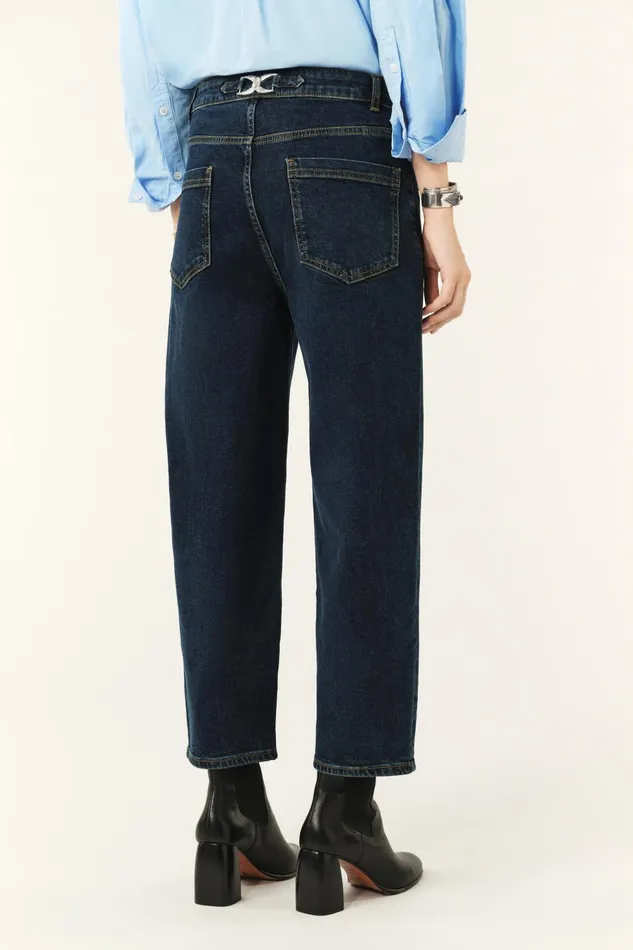 AnkleLength Jeans Dona Dona Blue Women Baandsh Pants and Jeans