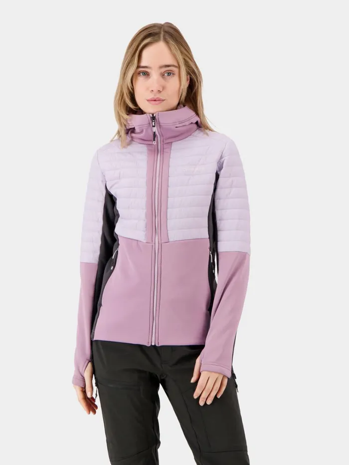 Annema FullZip Purple Rain Women Didriksons Outdoor Jackets