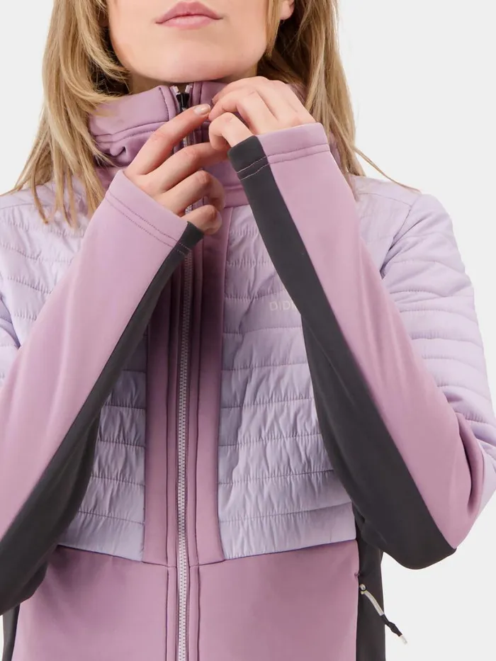 Annema FullZip Purple Rain Women Didriksons Outdoor Jackets