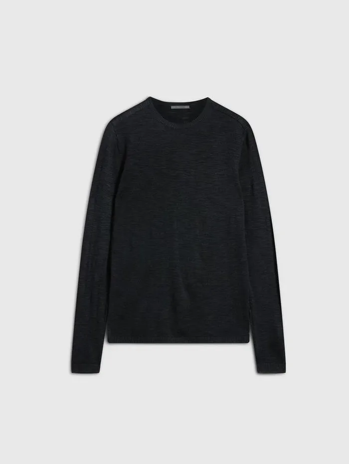 AVEIRO CREW Black Men John Varvatos Sweaters