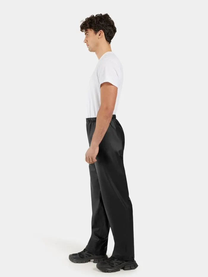 Avon Unisex Pants Galon Black WomenMen Didriksons Waterproof Trousers