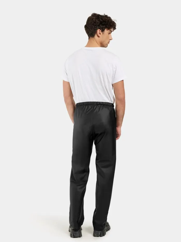 Avon Unisex Pants Galon Black WomenMen Didriksons Waterproof Trousers