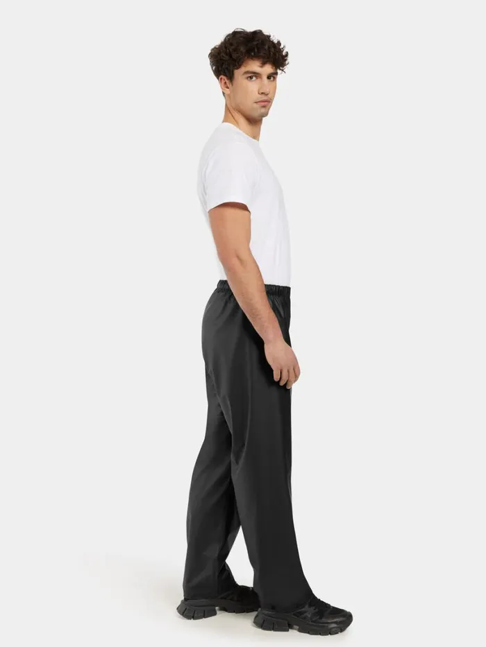 Avon Unisex Pants Galon Black WomenMen Didriksons Waterproof Trousers