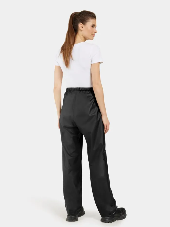 Avon Unisex Pants Galon Black WomenMen Didriksons Waterproof Trousers