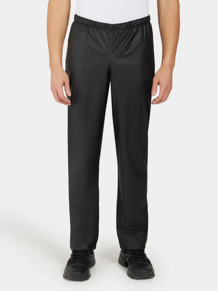 Avon Unisex Pants Galon Black WomenMen Didriksons Waterproof Trousers