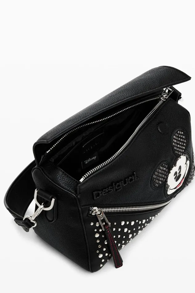 Bags Women Desigual Mickey Mouse Crossbody Bag Black