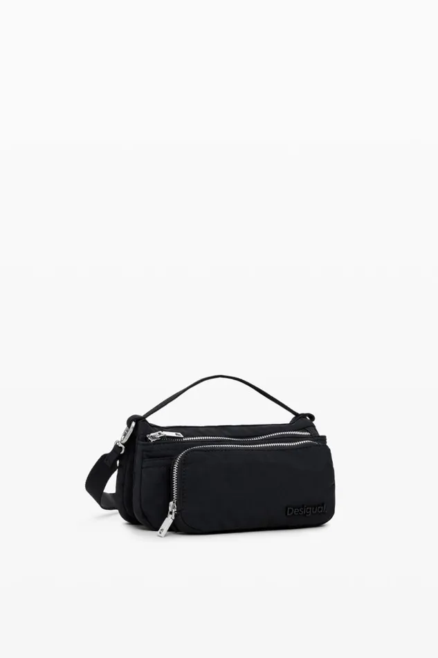 Bags Women Desigual Multipocket Crossbody Bag With Modules Black