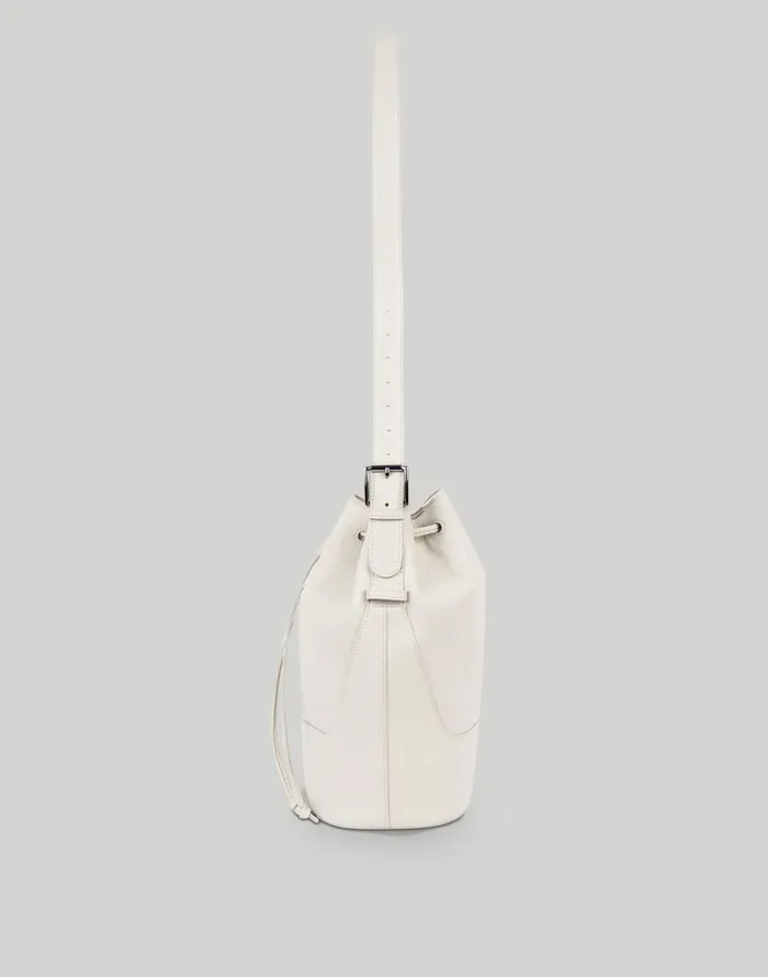 Bags Women Madewell Hyer Goods Cinch Bucket Bag Cream