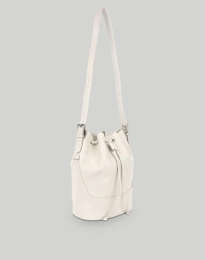 Bags Women Madewell Hyer Goods Cinch Bucket Bag Cream