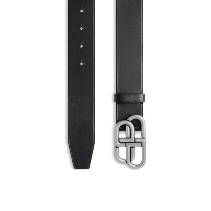 Balenciaga Belts Men Men039s Bb Extra Large Belt In Black Black