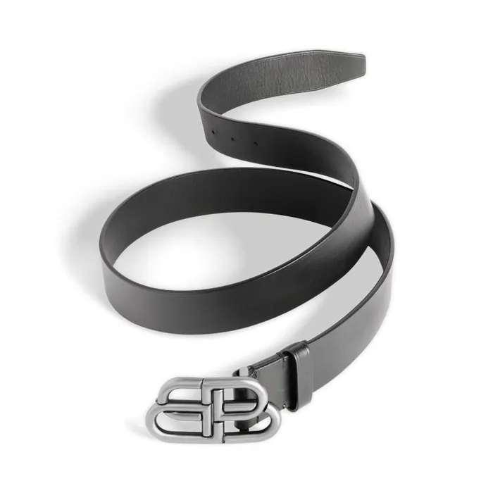 Balenciaga Belts WomenMen Bb Large Belt In Black Black Balenciaga Belts WomenMen Bb Large Belt In Black Black