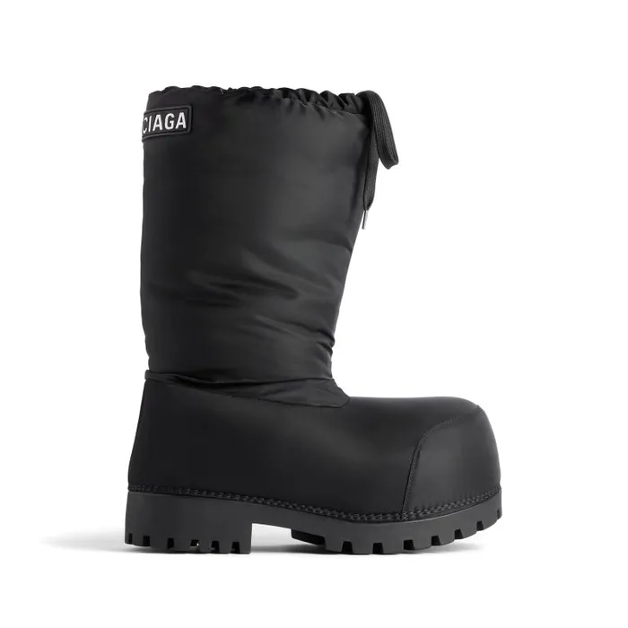 Balenciaga Boots and Derbies Men Men039s Alaska High Boot In Black Black
