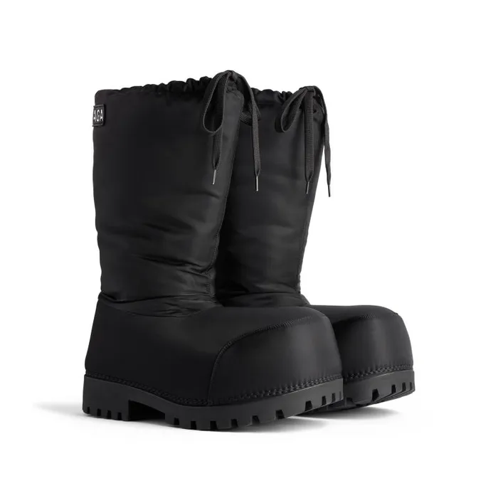Balenciaga Boots and Derbies Men Men039s Alaska High Boot In Black Black Balenciaga Boots and Derbies Men Men039s Alaska High Boot In Black Black