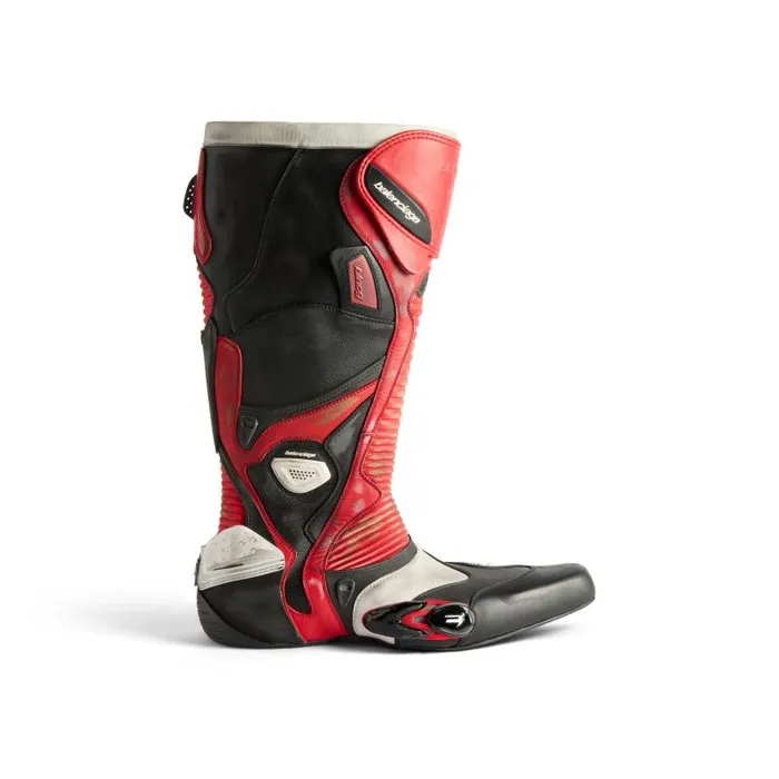 Balenciaga Boots and Derbies Men Men039s Biker Boot In Redwhiteblack Redwhiteblack Balenciaga Boots and Derbies Men Men039s Biker Boot In Redwhiteblack Redwhiteblack