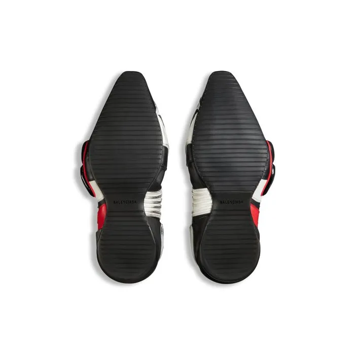 Balenciaga Boots and Derbies Men Men039s Biker Boot In Redwhiteblack Redwhiteblack Balenciaga Boots and Derbies Men Men039s Biker Boot In Redwhiteblack Redwhiteblack