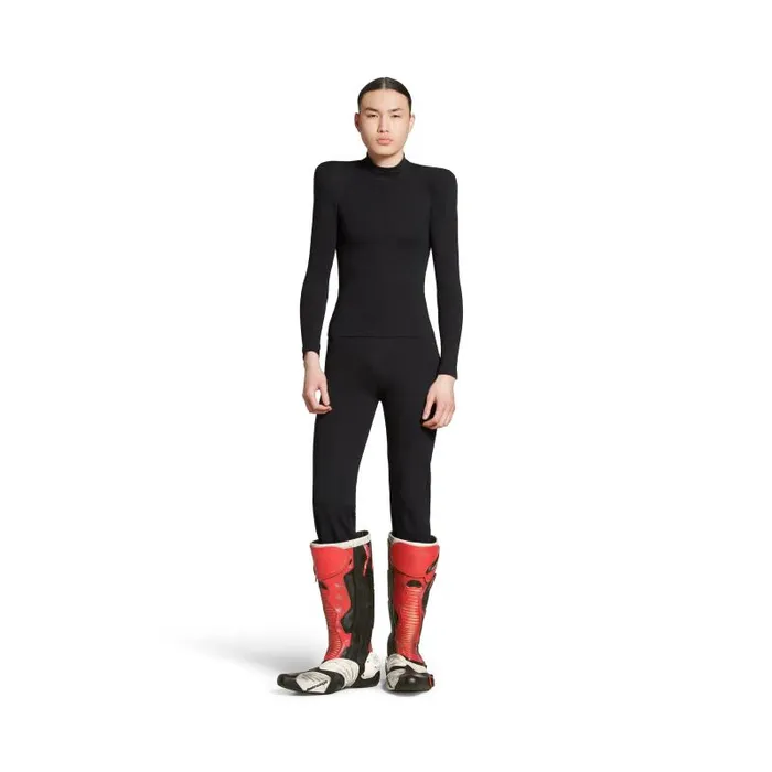 Balenciaga Boots and Derbies Men Men039s Biker Boot In Redwhiteblack Redwhiteblack Balenciaga Boots and Derbies Men Men039s Biker Boot In Redwhiteblack Redwhiteblack