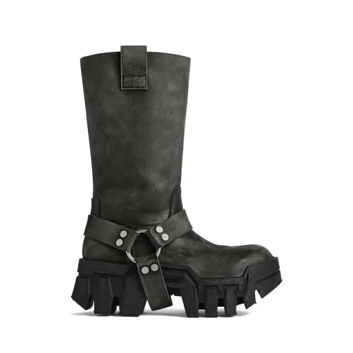 Balenciaga Boots and Derbies Men Men039s Bulldozer Harness Boot In Black Black Balenciaga Boots and Derbies Men Men039s Bulldozer Harness Boot In Black Black