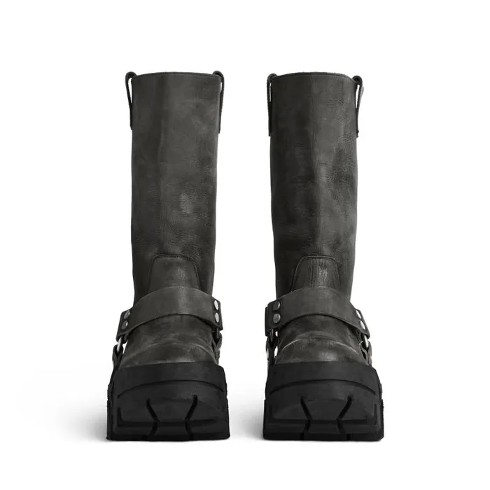 Balenciaga Boots and Derbies Men Men039s Bulldozer Harness Boot In Black Black Balenciaga Boots and Derbies Men Men039s Bulldozer Harness Boot In Black Black