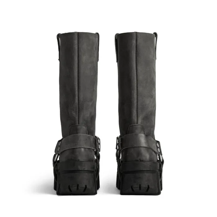 Balenciaga Boots and Derbies Men Men039s Bulldozer Harness Boot In Black Black Balenciaga Boots and Derbies Men Men039s Bulldozer Harness Boot In Black Black