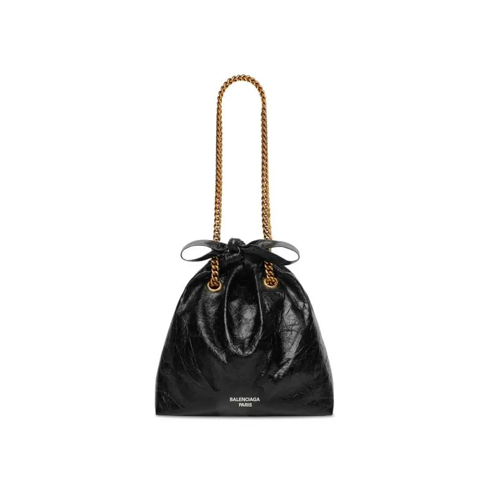 Balenciaga Chain Bags Women Women039s Crush Small Tote Bag In Black Black