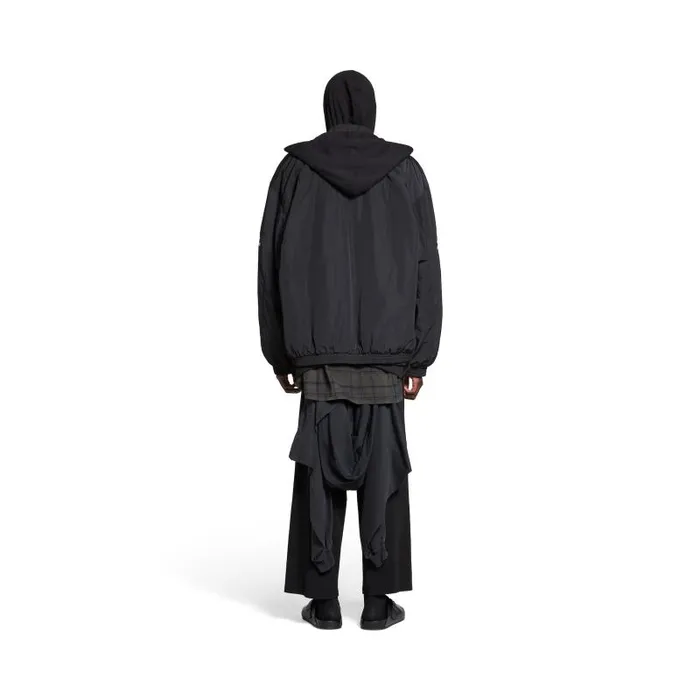 Balenciaga Coats and Jackets Men Men039s 3b Sports Icon Layered Tracksuit Jacket In Black Black Balenciaga Coats and Jackets Men Men039s 3b Sports Icon Layered Tracksuit Jacket In Black Black