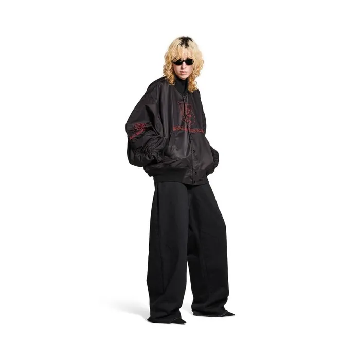 Balenciaga Coats and Jackets Men Men039s Lion Club Varsity Jacket In Black Black