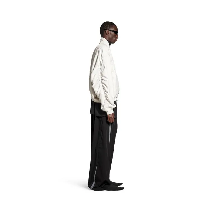 Balenciaga Coats and Jackets Men Men039s Loop Sports Icon Varsity Jacket In White White Balenciaga Coats and Jackets Men Men039s Loop Sports Icon Varsity Jacket In White White