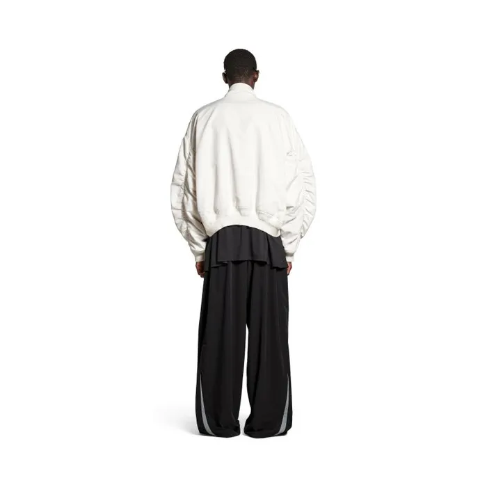 Balenciaga Coats and Jackets Men Men039s Loop Sports Icon Varsity Jacket In White White Balenciaga Coats and Jackets Men Men039s Loop Sports Icon Varsity Jacket In White White