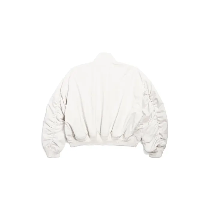 Balenciaga Coats and Jackets Men Men039s Loop Sports Icon Varsity Jacket In White White Balenciaga Coats and Jackets Men Men039s Loop Sports Icon Varsity Jacket In White White