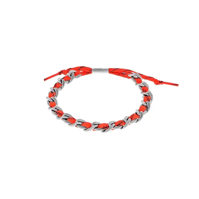Balenciaga Jewelry WomenMen Malibu Gourmette Choker In Antique Silverneon Orange Antique Silverneon Orange Balenciaga Jewelry WomenMen Malibu Gourmette Choker In Antique Silverneon Orange Antique Silverneon Orange