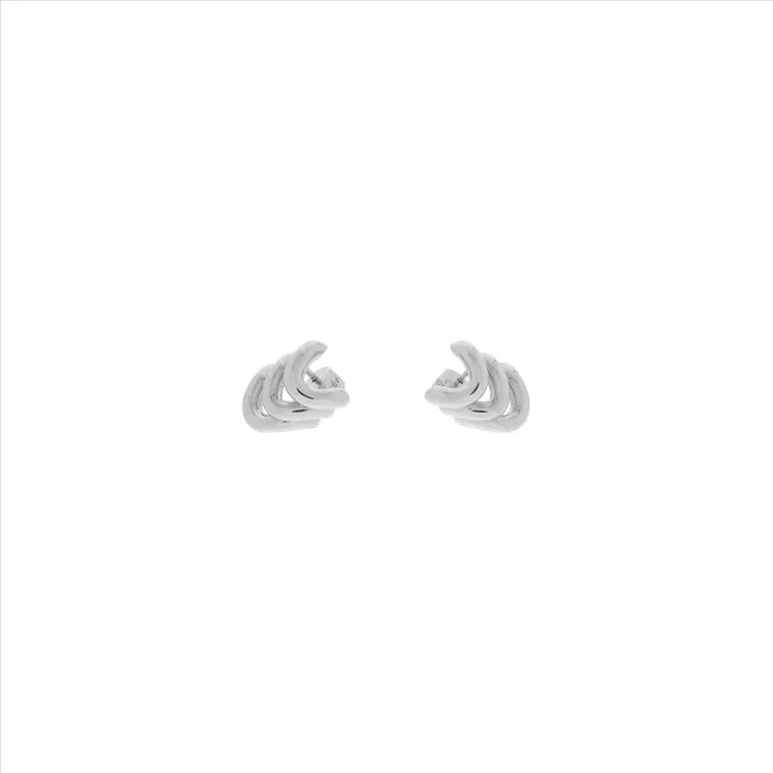 Balenciaga Jewelry Women Women039s Loop Trio Earrings In Silver Silver