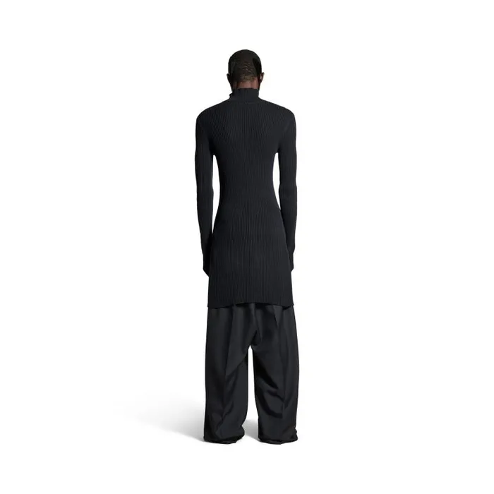 Balenciaga Knitwear Men Men039s Planet Earth Long Fitted Turtleneck In Black Black Balenciaga Knitwear Men Men039s Planet Earth Long Fitted Turtleneck In Black Black