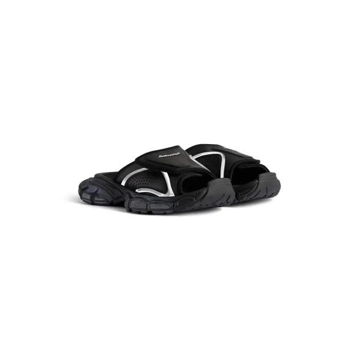 Balenciaga Sneakers Men Men039s 3xl Slide Sandal In Black Black Balenciaga Sneakers Men Men039s 3xl Slide Sandal In Black Black