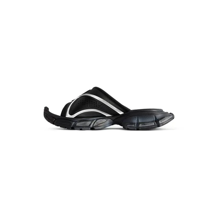 Balenciaga Sneakers Men Men039s 3xl Slide Sandal In Black Black Balenciaga Sneakers Men Men039s 3xl Slide Sandal In Black Black