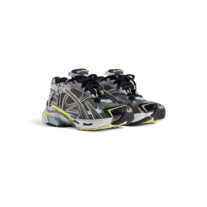 Balenciaga Sneakers Men Men039s Runner Sneaker In Greyyellowwhite Greyyellowwhite Balenciaga Sneakers Men Men039s Runner Sneaker In Greyyellowwhite Greyyellowwhite