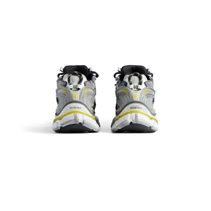 Balenciaga Sneakers Men Men039s Runner Sneaker In Greyyellowwhite Greyyellowwhite Balenciaga Sneakers Men Men039s Runner Sneaker In Greyyellowwhite Greyyellowwhite