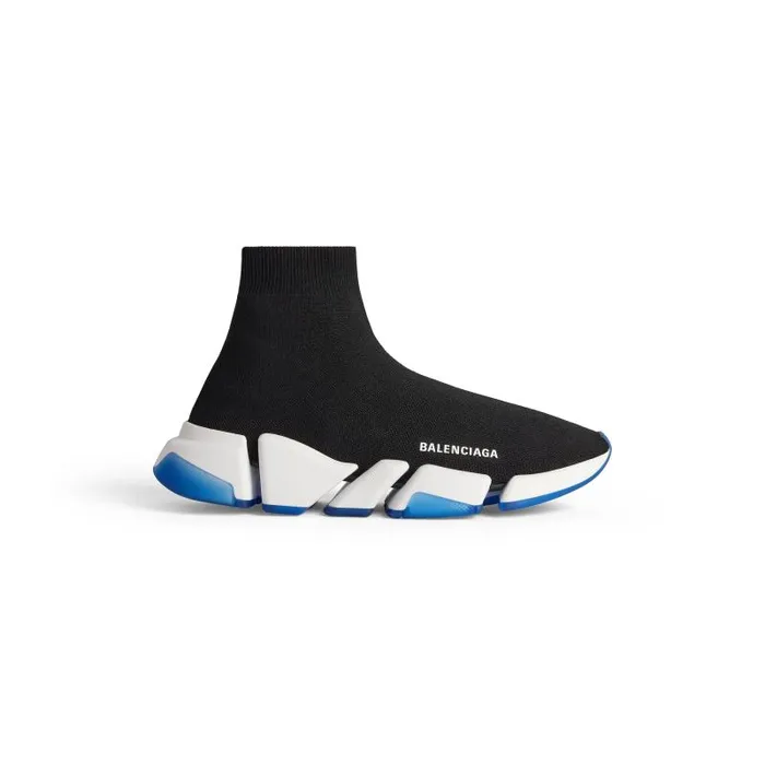 Balenciaga Sneakers Men Men039s Speed 20 Clear Sole Recycled Knit Sneaker In Black Black Balenciaga Sneakers Men Men039s Speed 20 Clear Sole Recycled Knit Sneaker In Black Black